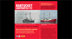Desktop Screenshot of nantucketlightshiplv-112.org